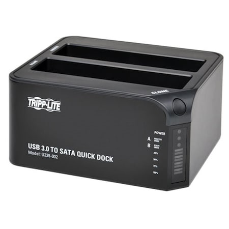 Evolve U339-002 USB 3.0 Superspeed To Dual Sata External Hard Drive Docking Station EV2510378
